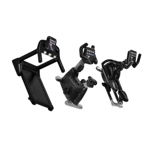 WOONEKY 3 Stück Laufband Fahrradmodelle Detailgetreue Simulation von Fitnessgeräten für Miniatur-dioramen und Sammlungen WOONEKY 3 Stück Laufband Fahrradmodelle Detailgetreue Simulation von Fitnessgeräten für Miniatur-dioramen und Sammlungen von WOONEKY