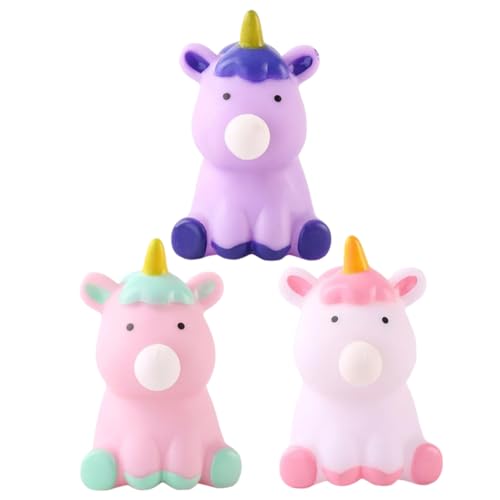 WOONEKY 3 Stück Teiliges Einhorn Squeeze aus Weichem TPR Stressabbau und Druckentlastungsspielzeug für Erwachsene Tragbar Lustig und Entspannend für Zuhause und Büro WOONEKY 3 Stück Teiliges Einhorn Squeeze aus Weichem TPR Stressabbau und Druckentlastungsspielzeug für Erwachsene Tragbar Lustig und Entspannend für Zuhause und Büro von WOONEKY