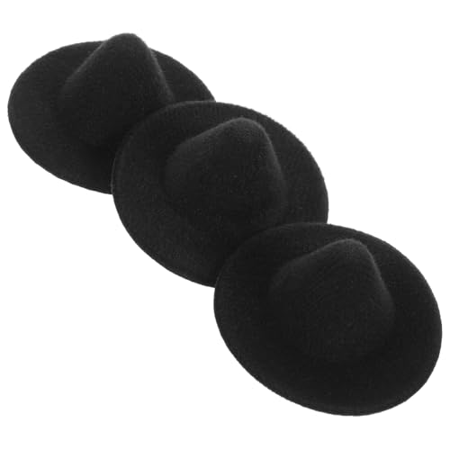 WOONEKY 3 Stück Teiliges Mini Hexenhut aus Filz Leichte Puppendeko Halloween Handwerkszubehör für DIY Hexenpuppen Süße Kleine Hüte für Party und Kreativität WOONEKY 3 Stück Teiliges Mini Hexenhut aus Filz Leichte Puppendeko Halloween Handwerkszubehör für DIY Hexenpuppen Süße Kleine Hüte für Party und Kreativität von WOONEKY
