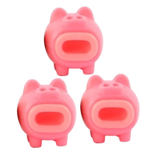 WOONEKY 3 Stück Teiliges Schweine quetschspielzeug mit Herausspringendem Element Lustiges Anti Stress Büro dekompressionstoy Kleines Zappelspielzeug als Partydeko und Zufällige Farbe WOONEKY 3 Stück Teiliges Schweine quetschspielzeug mit Herausspringendem Element Lustiges Anti Stress Büro dekompressionstoy Kleines Zappelspielzeug als Partydeko und Zufällige Farbe von WOONEKY