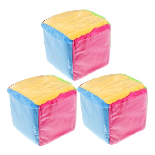 WOONEKY 3 Stück Teiliges Softwürfel Klaren Kartentaschen Pädagogische Lernwürfel aus Weichem Stoff für Mathematikunterricht Logisches Denken und Interaktive Familienspiele WOONEKY 3 Stück Teiliges Softwürfel Klaren Kartentaschen Pädagogische Lernwürfel aus Weichem Stoff für Mathematikunterricht Logisches Denken und Interaktive Familienspiele von WOONEKY