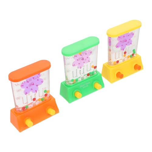 WOONEKY 3 Stück Wasserspielmaschine Kind Wasserspielzeug Wasserringspiel Kindersportspielzeug Wasserringwerfen Wasserreifenspiel Handheld Wassertische Für Strandspielzeug Handheld von WOONEKY