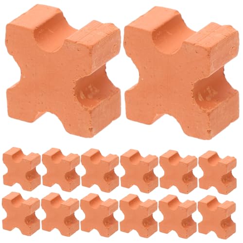 WOONEKY 30 Stück Teiliges Miniatur Ziegelsteine aus Realistischem Material Flexibel für DIY Puppenhaus BAU Kreative Modellbau für Kleine Häuser und Bastelprojekte Geeignet für WOONEKY 30 Stück Teiliges Miniatur Ziegelsteine aus Realistischem Material Flexibel für DIY Puppenhaus BAU Kreative Modellbau für Kleine Häuser und Bastelprojekte Geeignet für von WOONEKY