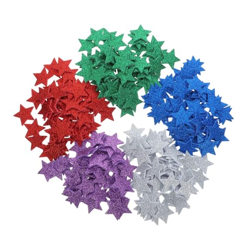 WOONEKY 300 Stück Selbstklebende Glitter Schaumstoff Sterne Aufkleber Langlebig Rückstandsfrei Entfernbar für DIY Bastelarbeiten Scrapbooking Geschenkdekoration Vielseitig Einsetzbar WOONEKY 300 Stück Selbstklebende Glitter Schaumstoff Sterne Aufkleber Langlebig Rückstandsfrei Entfernbar für DIY Bastelarbeiten Scrapbooking Geschenkdekoration Vielseitig Einsetzbar von WOONEKY