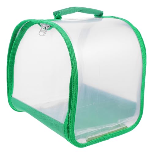 WOONEKY 3St Insektenkäfig Gitterkäfig Terrarium lebende Tiere Lebensraum der Monarchen kleintierkäfig insektenhäuser Spielzeug Gewächshaus Pflanzen und Lebensraum transparentes PVC Green von WOONEKY