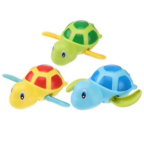 WOONEKY 3St Wasserspielzeug Kinder wasserspielzeug kinderwasserspielzeuge Kleinkind Badewanne Cartoon- Schildkrötenspielzeug Kinderspielzeug Elefant von WOONEKY