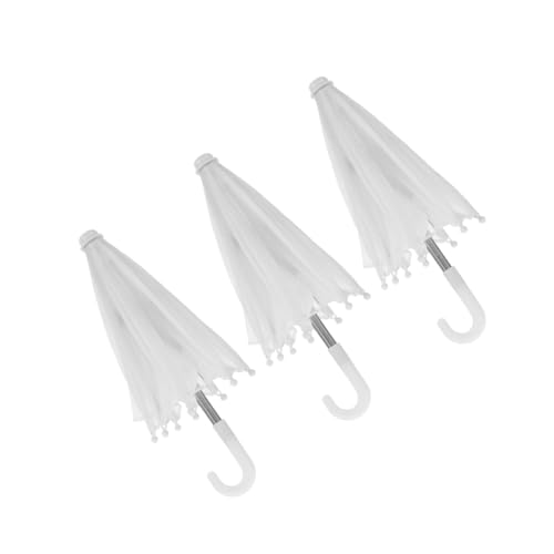 WOONEKY 3stücke Mini Schirm Für Puppenhaus Puppenhausschirm Aus Sicherem Material Exquisit Verarbeitet Als Dekoration Für Minihäuser Und Puppen WOONEKY 3stücke Mini Schirm Für Puppenhaus Puppenhausschirm Aus Sicherem Material Exquisit Verarbeitet Als Dekoration Für Minihäuser Und Puppen von WOONEKY