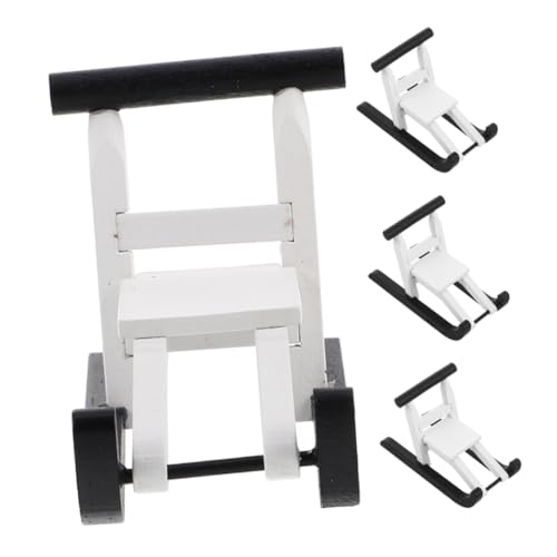 WOONEKY 4 Stück Miniatur Holzschlitten Weihnachtsdekoration Kleine Santa Schlitten Figuren aus Robustem Holz Vielseitige Tisch Wohnaccessoires für Festliche Weihnachtsstimmung WOONEKY 4 Stück Miniatur Holzschlitten Weihnachtsdekoration Kleine Santa Schlitten Figuren aus Robustem Holz Vielseitige Tisch Wohnaccessoires für Festliche Weihnachtsstimmung von WOONEKY