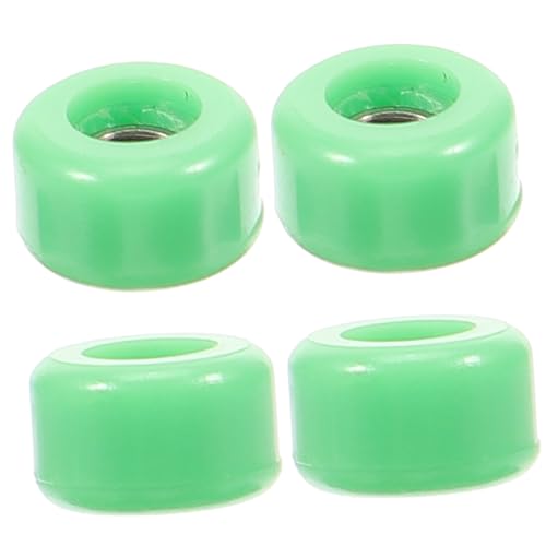 WOONEKY 4 Stück Teiliges Finger Skateboard Zubehör mit Hochgeschwindigkeitslagern Langlebige Kunststoff Edelstahlräder Leichtes Fingerboard für Stressabbau und Lernspaß Tragbar für WOONEKY 4 Stück Teiliges Finger Skateboard Zubehör mit Hochgeschwindigkeitslagern Langlebige Kunststoff Edelstahlräder Leichtes Fingerboard für Stressabbau und Lernspaß Tragbar für von WOONEKY