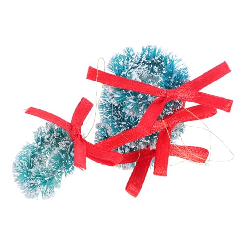 WOONEKY 4 Stück Teiliges Mini-weihnachtskranz Schleife Kleine Hängende Weihnachtsdeko für Puppenhaus Festliche Möbelornamente Charmante Miniatur Weihnachtsgirlanden für Spielzeughäuser WOONEKY 4 Stück Teiliges Mini-weihnachtskranz Schleife Kleine Hängende Weihnachtsdeko für Puppenhaus Festliche Möbelornamente Charmante Miniatur Weihnachtsgirlanden für Spielzeughäuser von WOONEKY