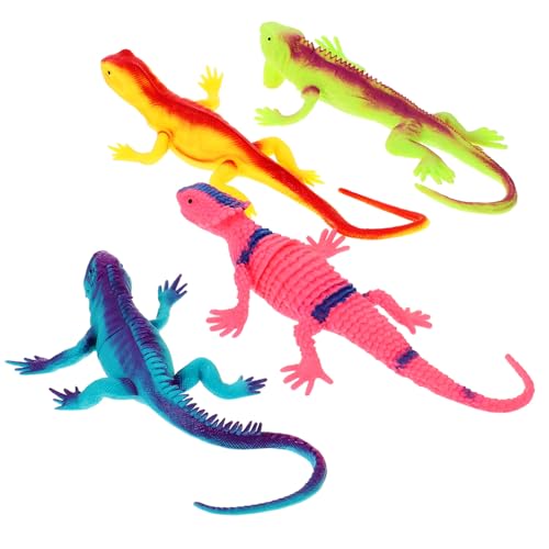 WOONEKY 4 Stück Teiliges Realistisches Eidechsen aus Hochwertigem Material Pädagogisches Lizard Modell für Lustiges Tier Kreativität und Eltern Junge Mädchen Interaktion Zufällige Farbe WOONEKY 4 Stück Teiliges Realistisches Eidechsen aus Hochwertigem Material Pädagogisches Lizard Modell für Lustiges Tier Kreativität und Eltern Junge Mädchen Interaktion Zufällige Farbe von WOONEKY