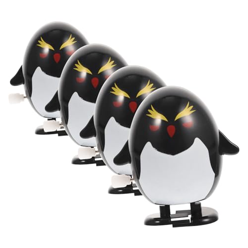 WOONEKY 4 Stück Teiliges Wind up Niedliche Mini Pinguine mit Aufziehmechanismus Bunte Cartoon Aufziehspielzeuge für Kinderzimmer Geschenk für Kindergeburtstag und Weihnachten WOONEKY 4 Stück Teiliges Wind up Niedliche Mini Pinguine mit Aufziehmechanismus Bunte Cartoon Aufziehspielzeuge für Kinderzimmer Geschenk für Kindergeburtstag und Weihnachten von WOONEKY