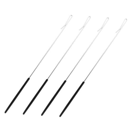 WOONEKY 4 Stück Verstellbare Metall Handpuppenstangen Teiliges Puppenzubehör für Puppentheater Familien Fingerpuppenspielzeug Langlebig Robust WOONEKY 4 Stück Verstellbare Metall Handpuppenstangen Teiliges Puppenzubehör für Puppentheater Familien Fingerpuppenspielzeug Langlebig Robust von WOONEKY