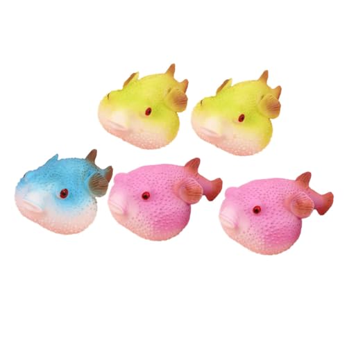 WOONEKY 5 Stück Teiliges Kreatives Flusspferd Squeeze Toy mit Elastizität Lustiges Stressabbau und Erwachsene zum Drücken Ziehen und Entspannen im Büro oder Zuhause WOONEKY 5 Stück Teiliges Kreatives Flusspferd Squeeze Toy mit Elastizität Lustiges Stressabbau und Erwachsene zum Drücken Ziehen und Entspannen im Büro oder Zuhause von WOONEKY