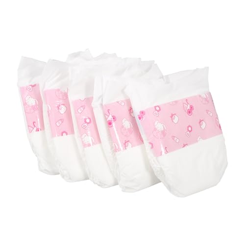 WOONEKY 5stücke Puppenwindel Wiederverwendbar Für Babypuppen Spielzeug Puppenzubehör Wiederverwendbare Babypuppenwindeln Puppenbabywindeln Spielzeugpuppenwindeln WOONEKY 5stücke Puppenwindel Wiederverwendbar Für Babypuppen Spielzeug Puppenzubehör Wiederverwendbare Babypuppenwindeln Puppenbabywindeln Spielzeugpuppenwindeln von WOONEKY