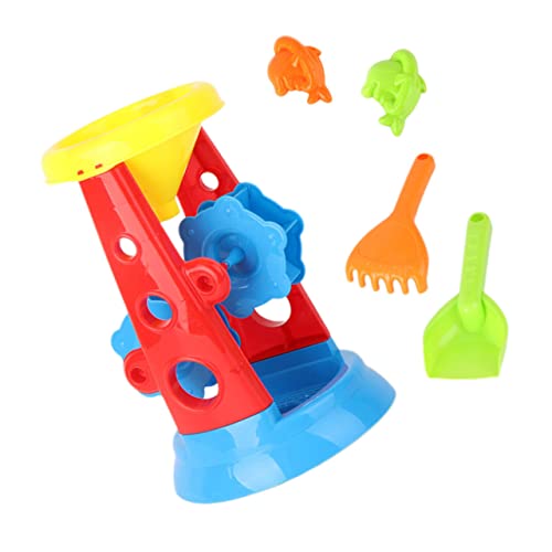 WOONEKY 5 Stück Teiliges Set Interaktive Sandspielzeuge für Sandbucket und Sanduhr für Strand Leicht für Outdoor Spaß im Sommer WOONEKY 5 Stück Teiliges Set Interaktive Sandspielzeuge für Sandbucket und Sanduhr für Strand Leicht für Outdoor Spaß im Sommer von WOONEKY