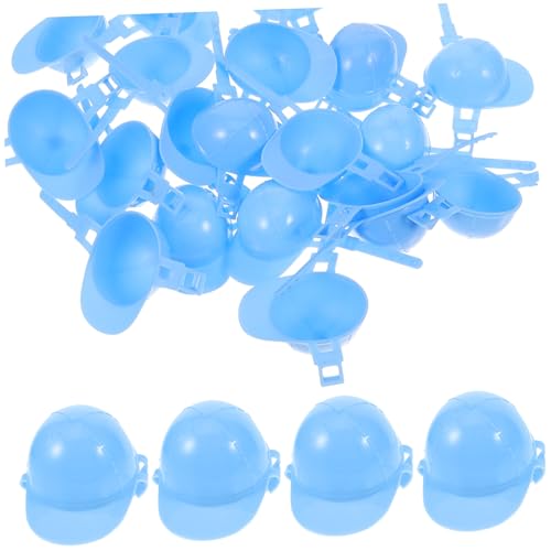 WOONEKY 50stücke Miniatur-bauhelm Aus Kunststoff Mini-schutzhelme Für Puppen Kreatives Dekorations-Accessoire Für Kuchen Und Haustier-aufführungen Klein Niedlich Und Ansprechend Für WOONEKY 50stücke Miniatur-bauhelm Aus Kunststoff Mini-schutzhelme Für Puppen Kreatives Dekorations-Accessoire Für Kuchen Und Haustier-aufführungen Klein Niedlich Und Ansprechend Für von WOONEKY