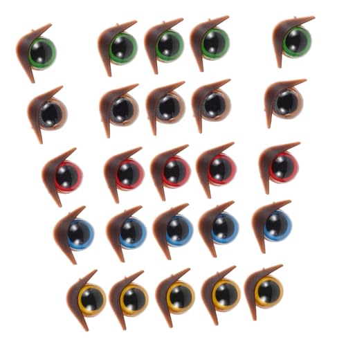 WOONEKY 50 Stück Teiliges Sicherheitsaugen Einäugig mit Unterlegscheibe Kunststoff Puppenaugen für DIY Häkeltiere Bastelaugen für Plüschtiere Lebensecht Vielseitig für Stofftier Augen WOONEKY 50 Stück Teiliges Sicherheitsaugen Einäugig mit Unterlegscheibe Kunststoff Puppenaugen für DIY Häkeltiere Bastelaugen für Plüschtiere Lebensecht Vielseitig für Stofftier Augen von WOONEKY