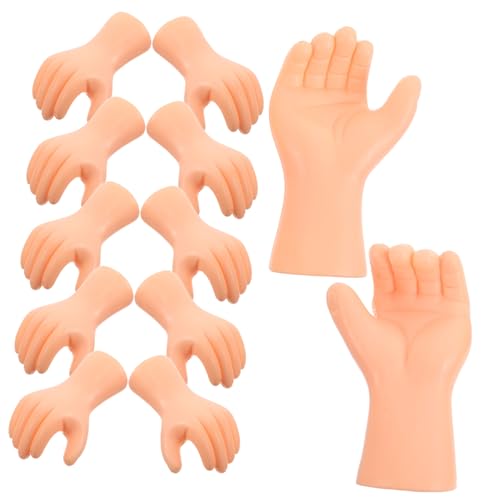 WOONEKY 6 Paare Realistische Puppenhand Ersatzteile aus Kunststoff Miniatur Hände für DIY Puppenherstellung Detailgetreue Bastelzubehör für Kreative Puppenreparaturen und Modellbau WOONEKY 6 Paare Realistische Puppenhand Ersatzteile aus Kunststoff Miniatur Hände für DIY Puppenherstellung Detailgetreue Bastelzubehör für Kreative Puppenreparaturen und Modellbau von WOONEKY