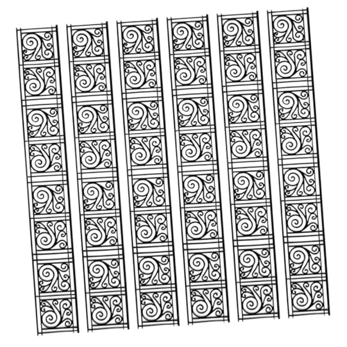 WOONEKY 6 Stück Modell Zaun Dekoration für Sandtisch Puppenhaus und Miniaturlandschaften WOONEKY 6 Stück Modell Zaun Dekoration für Sandtisch Puppenhaus und Miniaturlandschaften von WOONEKY