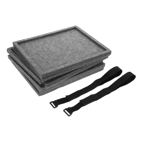 WOONEKY 6 Stück Puzzle Sortier Tabletts Teilig Stapelbar Filz Organizer mit Großer Kapazität für Puzzleteile und Bausteine Tragbar und Kompakt für Erwachsene Puzzle Aufbewahrung WOONEKY 6 Stück Puzzle Sortier Tabletts Teilig Stapelbar Filz Organizer mit Großer Kapazität für Puzzleteile und Bausteine Tragbar und Kompakt für Erwachsene Puzzle Aufbewahrung von WOONEKY