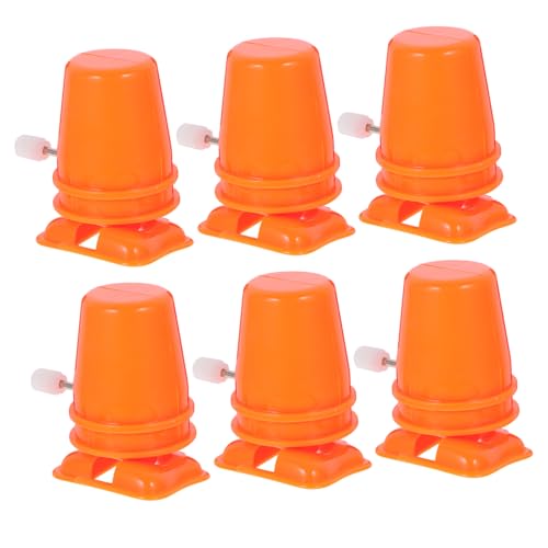 WOONEKY 6 Stück Teiliges DIY für Mechanisches Aufziehspielzeug Langlebiger Roboter Mechanismus Selbstgebauter Laufroboter Kreatives Bastelzubehör Orange WOONEKY 6 Stück Teiliges DIY für Mechanisches Aufziehspielzeug Langlebiger Roboter Mechanismus Selbstgebauter Laufroboter Kreatives Bastelzubehör Orange von WOONEKY