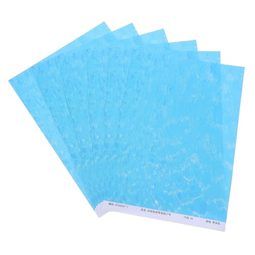 WOONEKY 6 Stück Wasserwellen Aufkleber Wasserlandschaft DIY Wasser Sticker Ultradünn Selbstklebend Realistische Wasserstruktur für Miniatur Landschaft Modelle Fluss See Kulisse WOONEKY 6 Stück Wasserwellen Aufkleber Wasserlandschaft DIY Wasser Sticker Ultradünn Selbstklebend Realistische Wasserstruktur für Miniatur Landschaft Modelle Fluss See Kulisse von WOONEKY