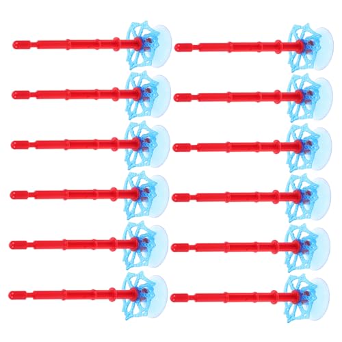 WOONEKY 60 Stück Spider Web Slinging Toy Launcher mit Starken Saugnäpfen für Flexibles Abschusssystem für Drinnen Halloween Party Geburtstagsdeko Fördert Hand Auge Koordination und WOONEKY 60 Stück Spider Web Slinging Toy Launcher mit Starken Saugnäpfen für Flexibles Abschusssystem für Drinnen Halloween Party Geburtstagsdeko Fördert Hand Auge Koordination und von WOONEKY