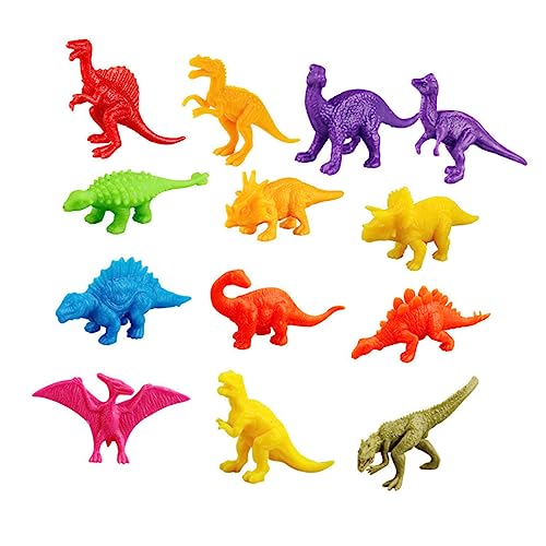 WOONEKY 65 Teiliges Set Aus Lebendigen Dinosaurierfiguren Dinosaurier Für Pädagogisches Tier Für Kreatives Und Lernen von WOONEKY