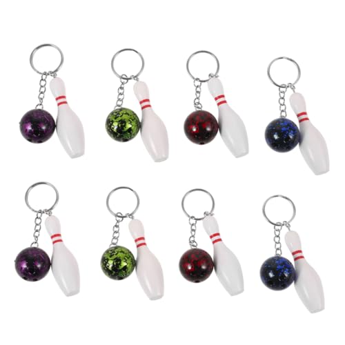 WOONEKY 8 Stück Bowling Schlüsselanhänger Teiliges Bunte Bowling Pin Anhänger Taschenanhänger Sport Mitgebsel Kindergeburtstag Party Gastgeschenk Souvenir Geschenkidee WOONEKY 8 Stück Bowling Schlüsselanhänger Teiliges Bunte Bowling Pin Anhänger Taschenanhänger Sport Mitgebsel Kindergeburtstag Party Gastgeschenk Souvenir Geschenkidee von WOONEKY