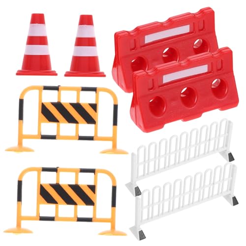 WOONEKY 8 Stück Teiliges Verkehrsschilder für Bunte Verkehrszeichen und Baustellenabsperrungen Robustes Lernspielzeug zur Verkehrsregel Erkennung und Straßenverkehrspädagogik WOONEKY 8 Stück Teiliges Verkehrsschilder für Bunte Verkehrszeichen und Baustellenabsperrungen Robustes Lernspielzeug zur Verkehrsregel Erkennung und Straßenverkehrspädagogik von WOONEKY