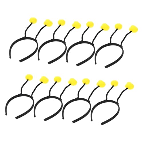 WOONEKY 8st Tierisches Stirnband Entzückende Haarreifen Antennen-haarband Haarbandverzierung Tier-tentakel-haarband Raupenantennen-stirnband Tier-party-stirnband Biene Haarband Vliesstoff von WOONEKY