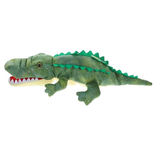 WOONEKY Adorable Krokodil Handpuppe aus Weichem Plüsch Leichte Tragbare Cartoon Handpuppe für Frühe Bildung Motorische Rollenspiele und Kreativitätsspielzeug WOONEKY Adorable Krokodil Handpuppe aus Weichem Plüsch Leichte Tragbare Cartoon Handpuppe für Frühe Bildung Motorische Rollenspiele und Kreativitätsspielzeug von WOONEKY