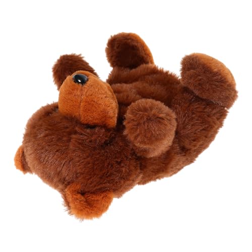 WOONEKY Bären Handpuppe Handpuppen Für Kleinkinder Handpuppen Für Babys Von 6 Bis 18 Monaten Handpuppe Für Kinder Geschichtenzeit Tierspielzeug Kinderhandpuppe Geschichtenzeit von WOONEKY