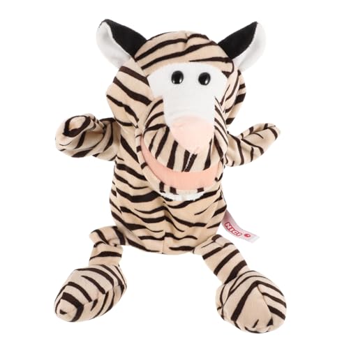 WOONEKY Bauchredner Handpuppe Theater Handpuppe Mini Finger Tier Puppe Puppen Geschichtenerzählen Spielzeug Tier Handpuppe Tier Fingerpuppen Tiger Spielzeug Familie Fingerpuppe Plüsch von WOONEKY