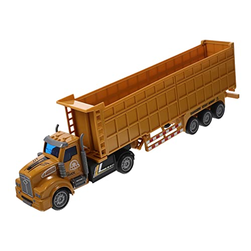 WOONEKY Container-LKW-Modell Modell-LKW-Bausätze Jungen Automodell Spielzeug Auto Figur Kinder puppenwagen kinderspielzeug Auto LKW-Anhänger Spielzeug LKW-Spielzeug für Jungen Legierung von WOONEKY