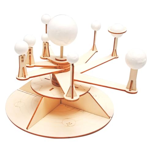 WOONEKY DIY Sonnensystem Modell mit Planeten Robustes Planetarium zum Selberbauen Pädagogisches Stem Lernspielzeug für Farben und Weltraumverständnis WOONEKY DIY Sonnensystem Modell mit Planeten Robustes Planetarium zum Selberbauen Pädagogisches Stem Lernspielzeug für Farben und Weltraumverständnis von WOONEKY