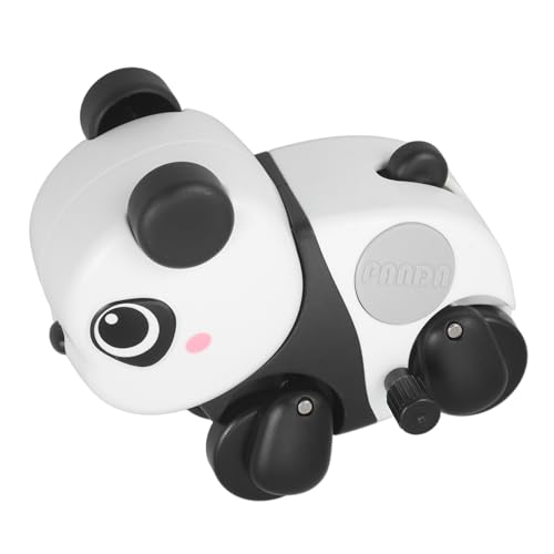 WOONEKY Denkspiel Auto Tiere Kinder Badespielzeug Spielzeuge Mini-Panda-Spielzeug kinderpuzzle kinderspielzeug aufziehbares Tierspielzeug Uhrwerk Tierspielzeug Gastgeschenke Abs Black von WOONEKY