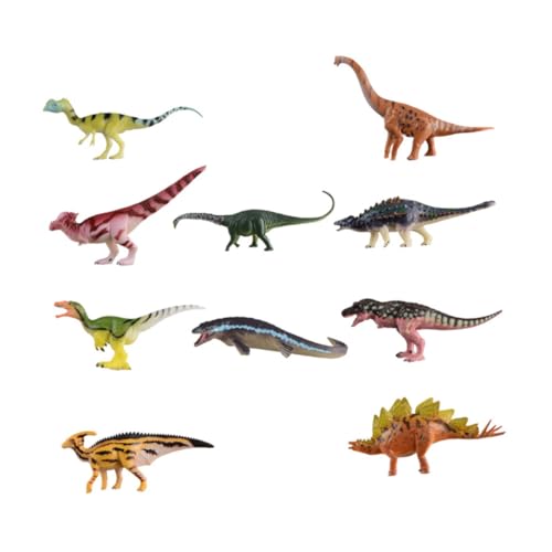 WOONEKY Dinosaurier Bastelset Kindergeburtstag Dinosaurier Figuren Simulierte Dinosaurier Modelle Für Realistische Tierfiguren Für Kreatives Und Lernen Dinosaurier Spielzeug von WOONEKY