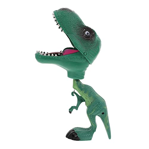 WOONEKY Dinosaurier Handclip Interaktives Eltern Kind Spielzeug Handpuppe Spielzeug Mit Ton Handpuppe Für Kinder Cartoon Dinosaurier Handpuppe Kinderhandpuppe Tierspielzeug Mit von WOONEKY