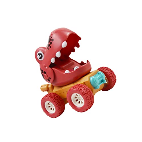 WOONEKY 1Pc Dinosaurier Rückziehspielzeug Kreatives Fahrzeug Für Dino Pull Back Auto Spaßiges Für Jungen Bunte Trucks Geschenkidee Für Kleine Dino Fans von WOONEKY