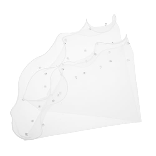 WOONEKY Doll Brautschleier mit Perlenbesatz Weicher Tüllschleier für Puppenhochzeit Feiner Einlagiger Schleier Elegantes Brautaccessoire für Puppen Cosplay und Fotoshootings WOONEKY Doll Brautschleier mit Perlenbesatz Weicher Tüllschleier für Puppenhochzeit Feiner Einlagiger Schleier Elegantes Brautaccessoire für Puppen Cosplay und Fotoshootings von WOONEKY