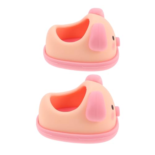 WOONEKY Doll Shoes Miniatur Stehende DIY Puppenschuhe für Jungen Mädchen Niedliche Cartoon Tier Hausschuhe für Rollenspiele und Puppenkostüm Zubehör WOONEKY Doll Shoes Miniatur Stehende DIY Puppenschuhe für Jungen Mädchen Niedliche Cartoon Tier Hausschuhe für Rollenspiele und Puppenkostüm Zubehör von WOONEKY