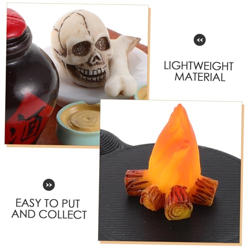 WOONEKY Dorfparty Kleine Landschaft Skeletthaus Taschenfiguren Kopfdekor Kleine Halloween Figur Dekorationen Winzige Figuren Miniatur Bastelornamente Gartenminiaturen Mini WOONEKY Dorfparty Kleine Landschaft Skeletthaus Taschenfiguren Kopfdekor Kleine Halloween Figur Dekorationen Winzige Figuren Miniatur Bastelornamente Gartenminiaturen Mini von WOONEKY