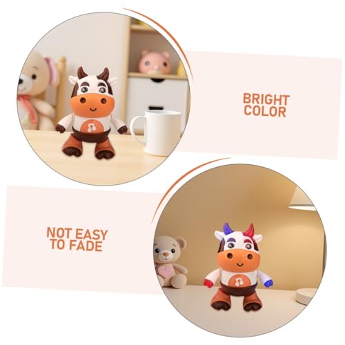 WOONEKY Elektronisches Musikspielzeug Kalb mit LED lichtern Interaktives Krabbeltier für Kleinkinder Funktionen zum Tanzen und Leuchten Förderndes Lernspielzeug für Jungen und Mädchen WOONEKY Elektronisches Musikspielzeug Kalb mit LED lichtern Interaktives Krabbeltier für Kleinkinder Funktionen zum Tanzen und Leuchten Förderndes Lernspielzeug für Jungen und Mädchen von WOONEKY