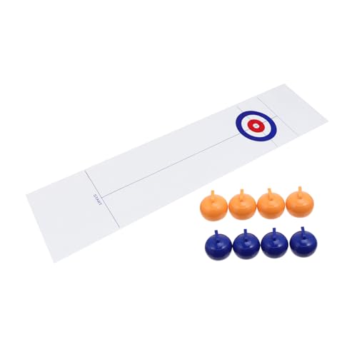 WOONEKY Familienspiel Curling Kreatives Tischspiel für Erwachsene und Fördert und Hand Augen Koordination für Zuhause Partys und Schulgruppen WOONEKY Familienspiel Curling Kreatives Tischspiel für Erwachsene und Fördert und Hand Augen Koordination für Zuhause Partys und Schulgruppen von WOONEKY