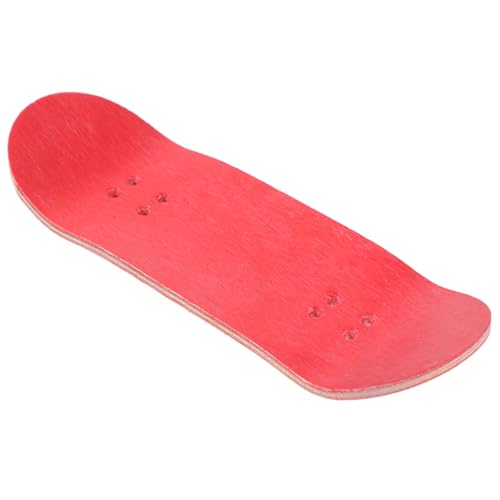 WOONEKY Finger-Skateboard Spielzeug Für Kinder Mini-Skateboards Skateboard DIY Kinder Selbstgemachte Skateboards DIY-griffbrett-bausatz Spielset Für Kinder Fingertrainingsgerät Rot Hölzern von WOONEKY