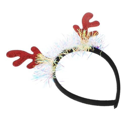 WOONEKY Geweih Stirnband Weihnachtsdekoration Requisiten Rentiergeweih Stirnbänder Weihnachtsaccessoires Für Frauen Requisiten Für Weihnachtskostüme Stirnband Mit Rentierohren Das Haustier von WOONEKY