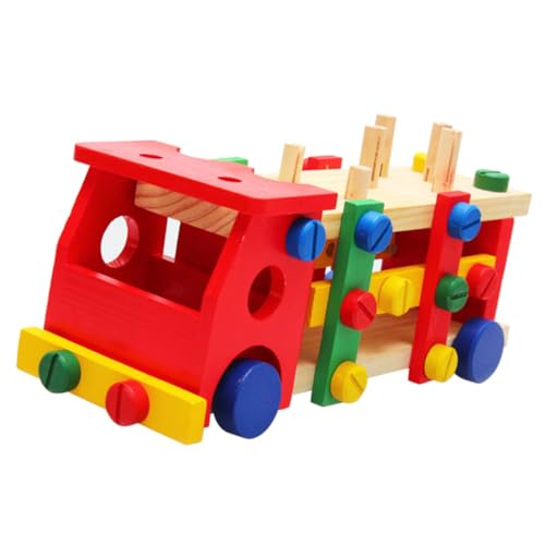 WOONEKY Hämmerbank Aus Spielzeug Mit Hammer Und Bausteinen Interaktives Holzpuzzle Für Jungen Und Mädchen Ideales Zu Geburtstag Und Weihnachten Für Kinder Ab 2 Jahren von WOONEKY