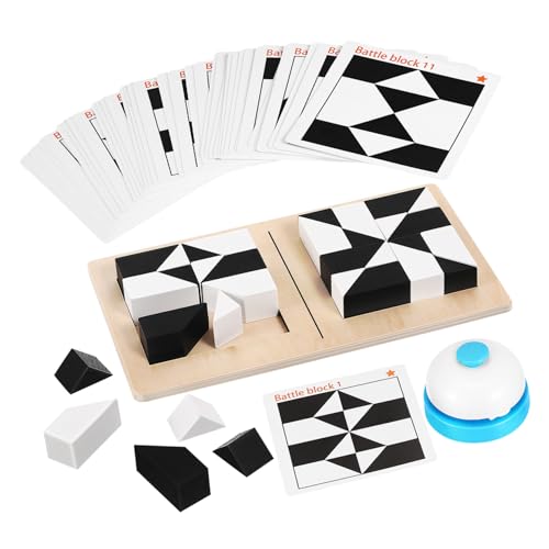 WOONEKY Holz Puzzle Brain Teaser Spiel mit Bausteinen und Herausforderungskarten Pädagogisches Denkspiel für Erwachsene Fördert Kreativität und Räumliches Buchenholz Sicher und Vielseitig WOONEKY Holz Puzzle Brain Teaser Spiel mit Bausteinen und Herausforderungskarten Pädagogisches Denkspiel für Erwachsene Fördert Kreativität und Räumliches Buchenholz Sicher und Vielseitig von WOONEKY